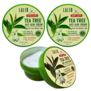 Tea Tree Anti Acne Cream Lalio Moisture Face Aloe Vera Skin Care 80ml x3