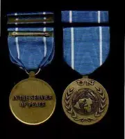 United Nations UN Award medal with ribbon bar UNTSO Truce Supervision Mission
