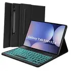 Keyboard Case for Samsung Galaxy S10 Plus and Tab S9 FE+ 5G (12.4-inch),