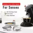 Steel Coffee Capsule Caps for Coffee Machine Rechargeable Coffee Filter Tools