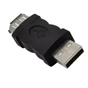 USB A Male to Firewire IEEE 1394 6 Pin Female Adapter Convertor for Printer PDA