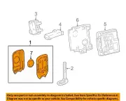 GM OEM 18-19 Enclave Electrical Keyless Entry Components-Transmitter 13521090