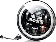 Motorcycle Headlight 7" LED Motorcycle Headlight For Harley Motorcycle Headlamp Touring For Ultra For Classic Electra For Street Glide For Road King For Indian For Triumph