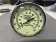 Color by Beseler Luminescent Adjustable 2.5" Dial 8" Stem Thermometer
