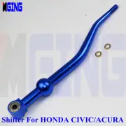 For Honda Acura CRX Throw Shifter Dual Bend JDM Type-R 5 Speed Short Blue