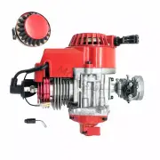 49cc Engine For 2-Stroke Pull Start Motor W/Transfer Box Mini Quad Dirt Bike