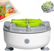Seattleget Efficient Portable Fruit and Vegetable Washers, Fruit and Vegetable Washing Machine, Electric Fruits Cleaner, Portable USB Wireless Veggie Wash for Fruits and Vegetables (Charging type)