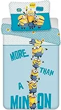 Children's Reversible Duvet Cover with Zip More Than a Minion Minions Kevin Carl Phil Jerry Stuart Duvet Cover 140 x 200 cm + Pillow Case 70 x 90 cm