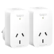 TP-Link Tapo P100 Mini Smart Wi-Fi Plug -2 pack [Tapo P100 -2PK]
