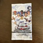 2022 Topps Chrome Update Sapphire Hobby Pack Factory Sealed Bobby Witt Jr. Julio
