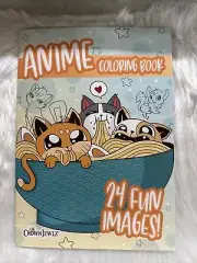 Crown Jewlz Anime Coloring Book 24 Fun Images