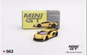 1:64 LAMBORGHINI AVENTADOR SVJ GIALLO ORION MINI GT 563