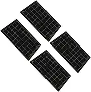 YOSADIER 4pcs Magnetic Cutting Mats with Grid Pattern Construction Anti- Base Enhanced Magnetic for Efficient Crafting Sewing Die Cutting Projects