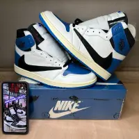 在飛比找蝦皮購物優惠-現貨US9.5 Air Jordan 1 High Trav