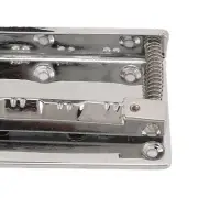 8 String Saddle Bridge Metal Glossy Finish Mandolin Bridge For Stringed