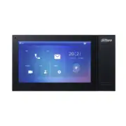 Dahua Indoor Ip Monitor Black 7In Touch Poe 8Gb Sd Wall Mount
