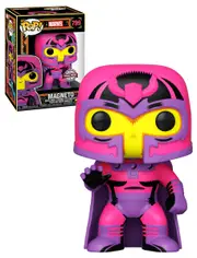 Funko POP! Marvel #55627 X-Men - Magneto (Blacklight) POP! - New, Mint Condition