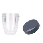 Short Cup for Nutribullet Stay Fresh Lid for All Nutri 600 and 900 Models