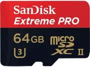 64GB Micro SD Card 170Mbps Extreme Pro C10 UHS-1 4K UHD Full HD Up to 100MB/s