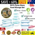 Newest Pyrex 18-piece Glass Food Storage Set Free Delivery Container AU