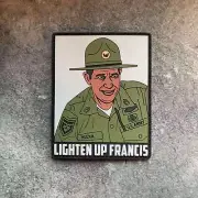 Stripes: Lighten up Francis PVC Patch