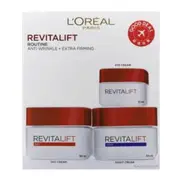 L'Oreal Routine Anti-Wrinkle & Extra Firming Revitalift Program Set