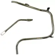 SS Mirror Bracket For Peterbilt With Cab Mounted Mirrors (Sold As Pair)