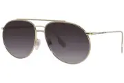 Burberry Alice BE3138 11098G Sunglasses Women's Light Gold/Grey Gradient 61mm
