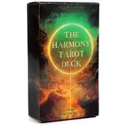 The Harmony Tarot Deck English Visions 78 Uniquely Designed Cards for Prophecy and Divination for Family Board Game