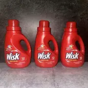 3 Wisk Deep Clean Stain Spectrum Liquid Laundry Detergent 12 Load 20 Oz Each