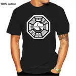 DHARMA INITIATIVE SWAN FROM LOST 全新襯衫多種尺寸和顏色定製印花 T 恤嘻哈搞笑 T 恤