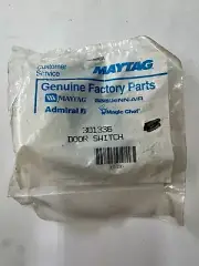 301336, Y301336 NEW GENUINE OEM MAYTAG DRYER DOOR SWITCH #h.8