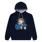 NEW Carlton Blues Charlie Curnow Youths Henrik Hoodie