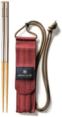 New Snow Peak Bamboo Carry-On Chopsticks One Color, M F/S from Japan New
