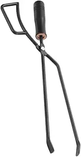 Multi Function Long Charcoal Clip Durable Iron BBQ Clamp for Grilling and Outdoor Activities Portable Charcoal Tong for Backyard Barbecue Camping and Picnics