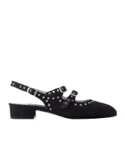 open-heeled flats 36,37,38,39,40 Black