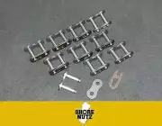 # 80 Chain Connector Link Qty 10 Spring Connecting Master For Roller Chain 80C/L