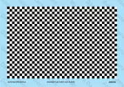 Auto Masters Decals Checkered Flag Sheet Decal Set 3mm Blocks