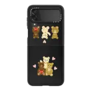 Galaxy Z Flip4 Impact Hinge Case Cute and adorable teddy bear family