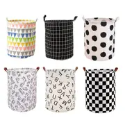 Foldable Laundry Basket Dirty Clothes Hamper Toy Storage Organizer Storage Bin