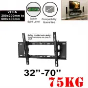 TV Wall Mount Bracket Tilt Slim LCD LED 32 40 42 47 50 55 60 62 65 70 inch