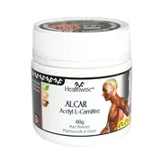 HealthWise Healthwise ALCAR (Acetyl L-Carnitine) Powder 60g