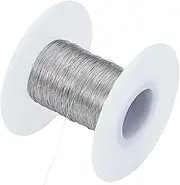 Beebeecraft 328 Feet 0.2mm Jewelry Wire 304 Stainless Steel Bendable Crafting Wire for Jewelry Making Beading Wrapping Sculpting DIY Crafts
