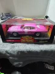 ERTL American Muscle 1969 Pontiac GTO Pink 1:18 Diecast Die Cast (A159)