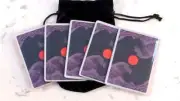 Tsukuyomi & Color Playing Cards Custom Epoxy Cardistry Trainers by @p1customs