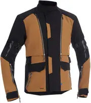 Halvarssons Vinvallen, textile jacket waterproof , color: Black/Light Brown , size: 52