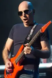 Joe Satriani during the Black Swans and Wormhole Wizards Tour at T- Old Photo 21