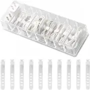 Cable Organiser with 8 Compartments and 10 Wire Ties,Electronics Organiser Sturd