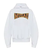 Bally X DJ Leo Mas Printed Long Sleeved Hoodie XL,L,M,XXL white