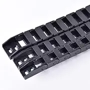 Startnow Bridge Drag Chain 7x7 Plastic Cable Chains Towline with End Connectors for Laser Machine Parts 10x20 15X30 Wire Carrier (TypeA (Bridge), A15x30)